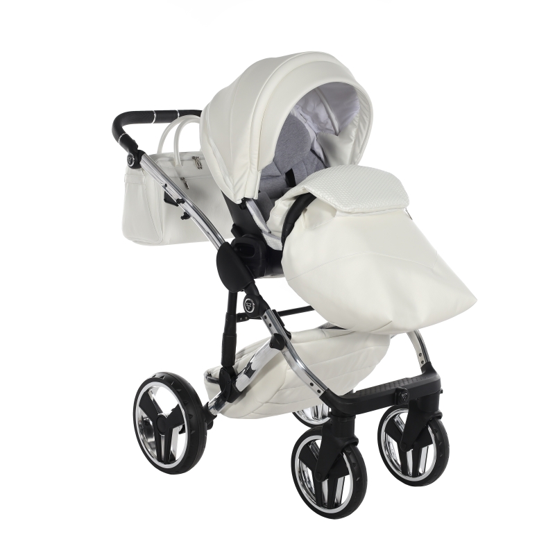 Junama V3 Fluo Individual biely + strieborný