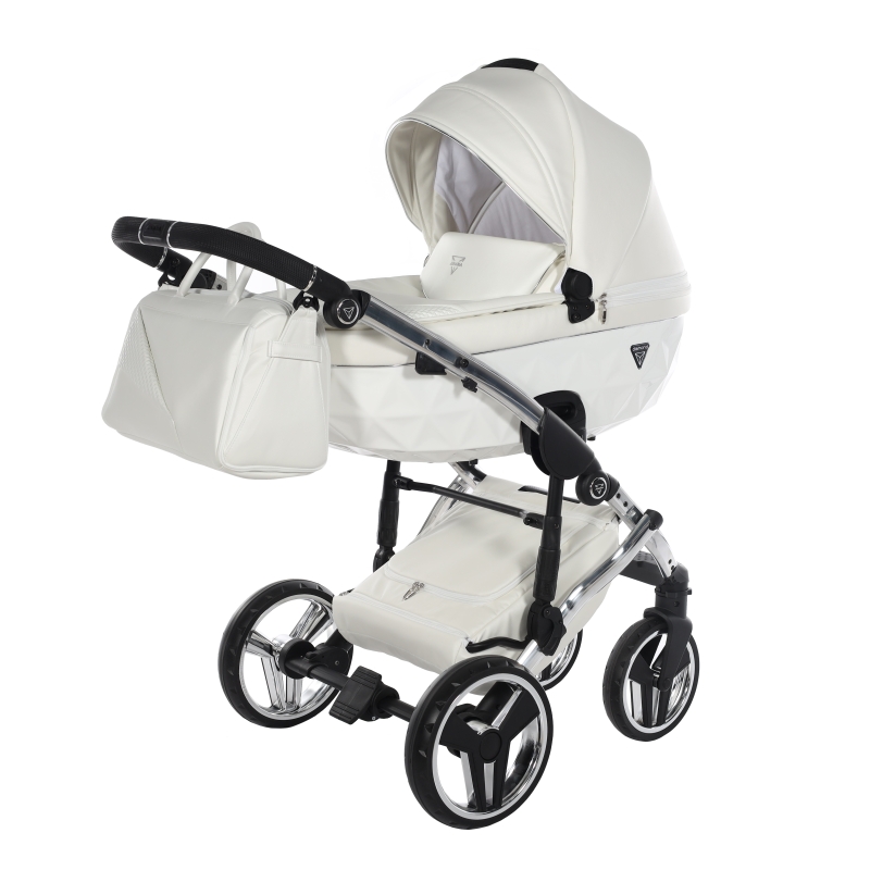 Junama V3 Fluo Individual biely + strieborný
